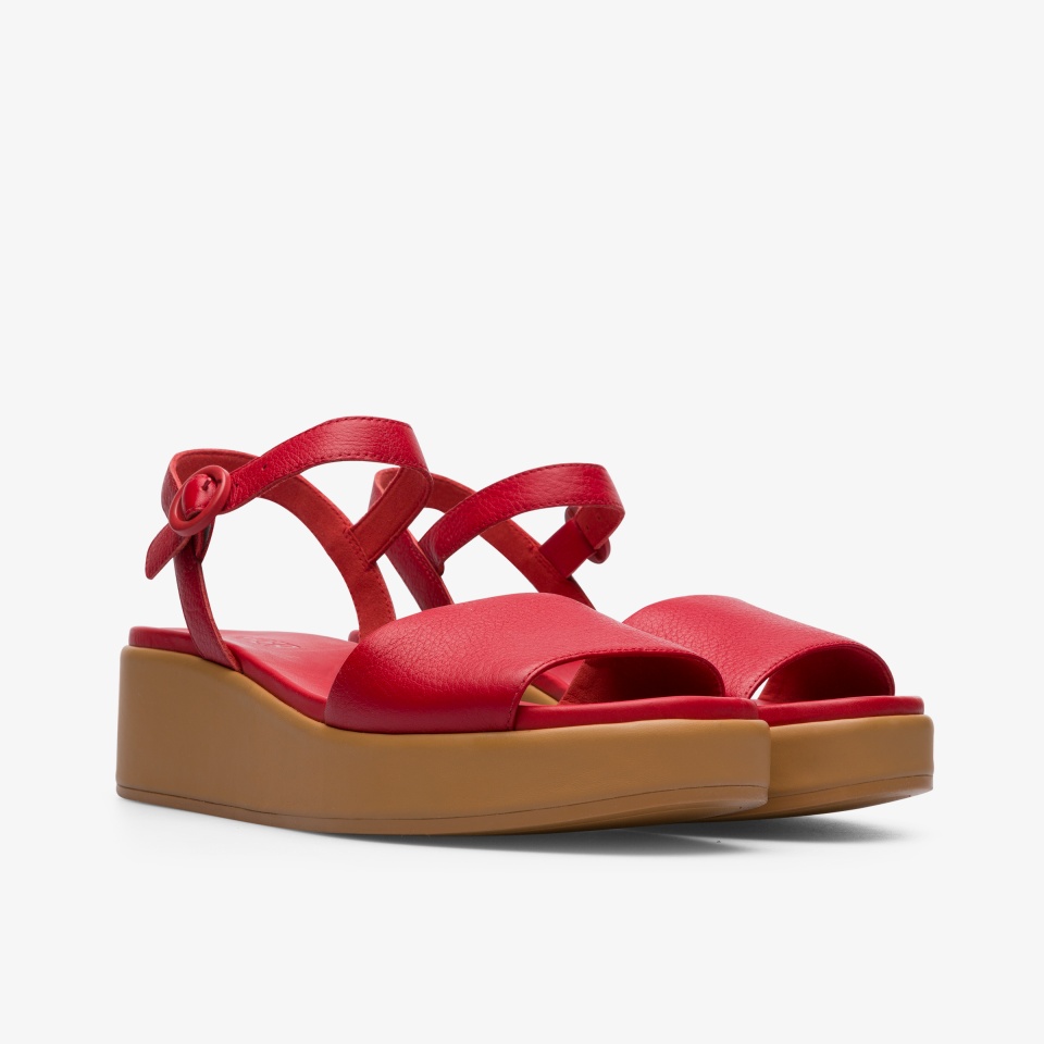 Camper Misia Red - Camper Women's Wedges ||1326-UWTAE||